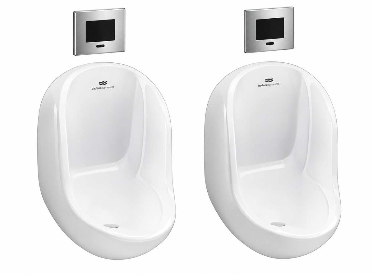 falkbouwsystemen Wall-Mounted Bathroom Urinal Set
